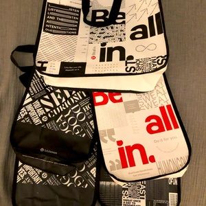 Brand new lululemon bags. Never been used!